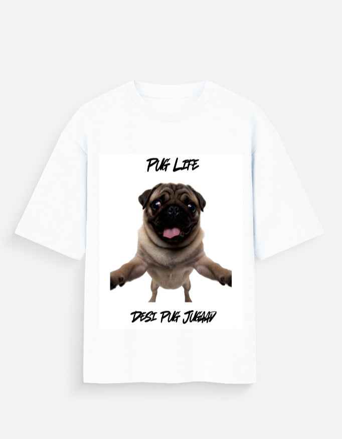Unisex Dog lover DESI PUG LIFE  T-Shirt