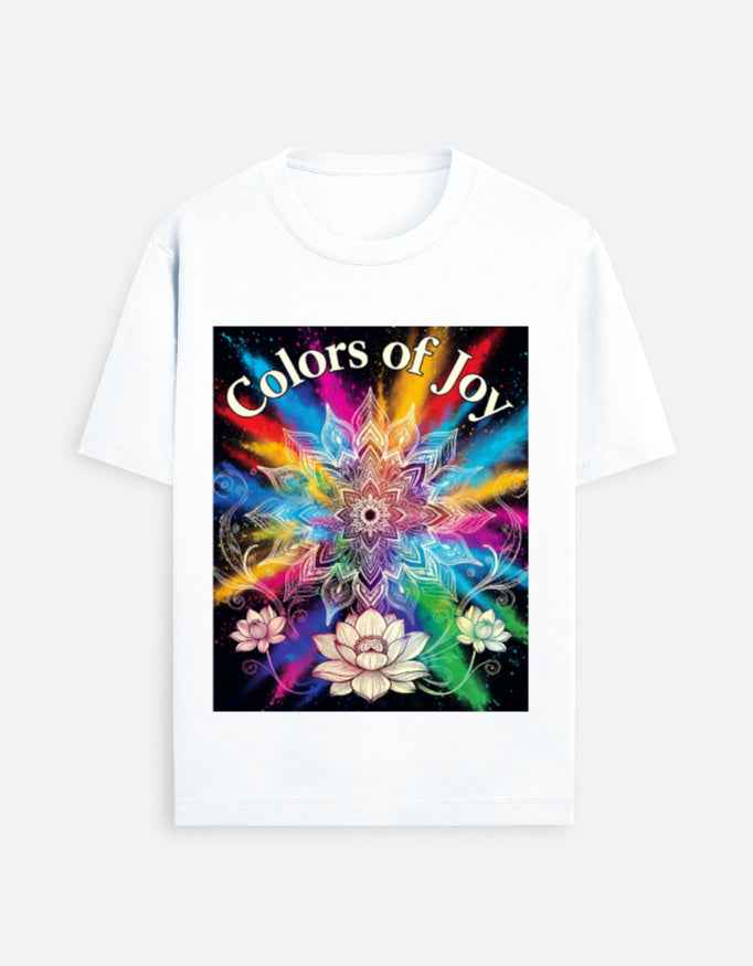 "Colours of Joy" Unisex Standard  T-Shirt