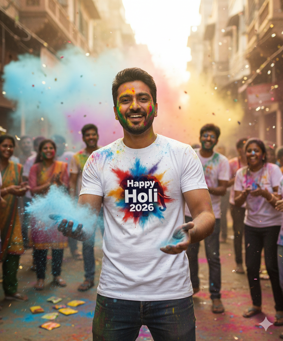 HOLI 2026 Unisex Standard  T-Shirt - axisbuy.store