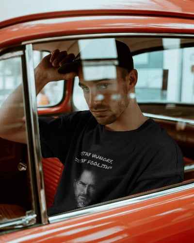 Steve Jobs Unisex Standard Crew T-Shirt